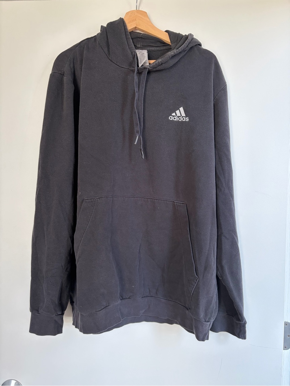 Adidas Men's Black Hoodie Sweatshirt Size XL